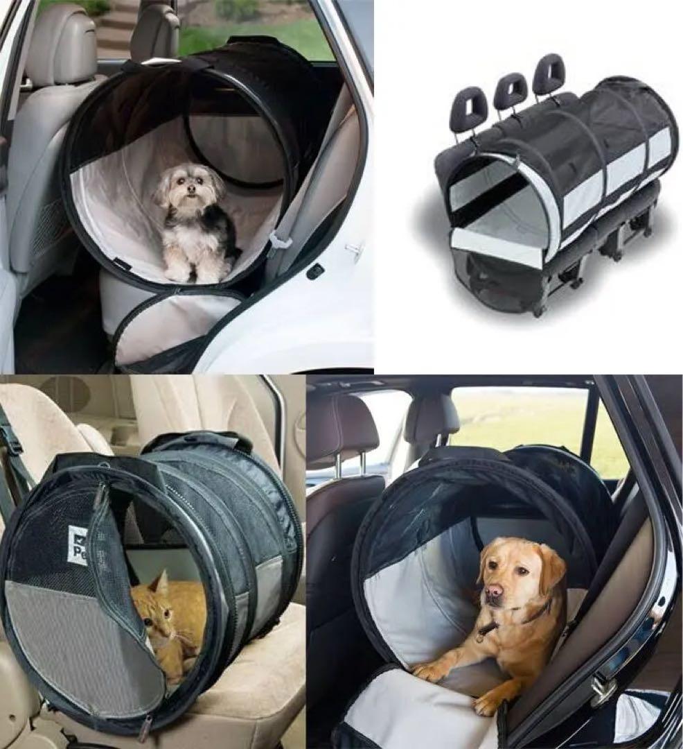 【美品】egr PetTube 折りたたみソフトケージ ペットキャリー Lサイズ