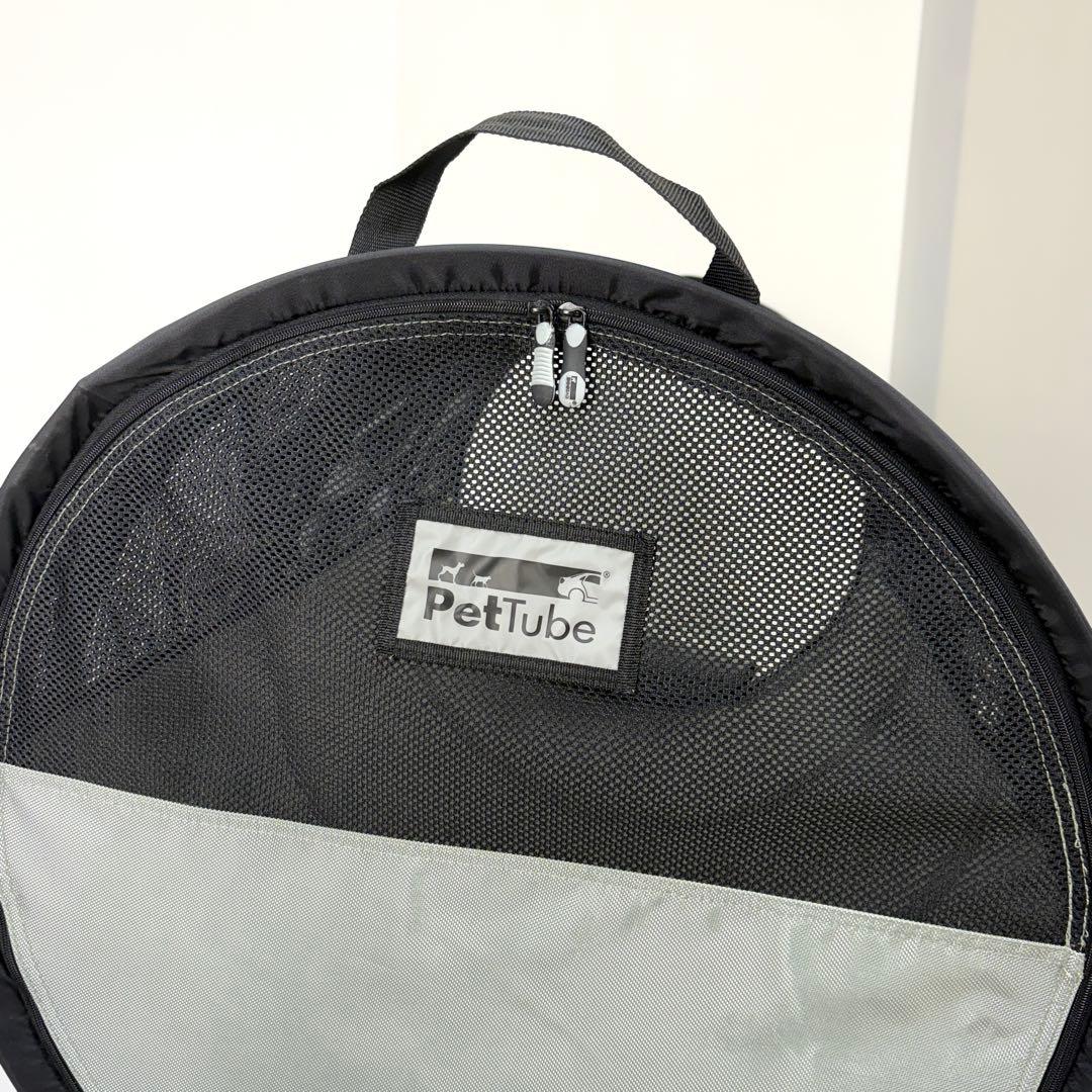 【美品】egr PetTube 折りたたみソフトケージ ペットキャリー Lサイズ