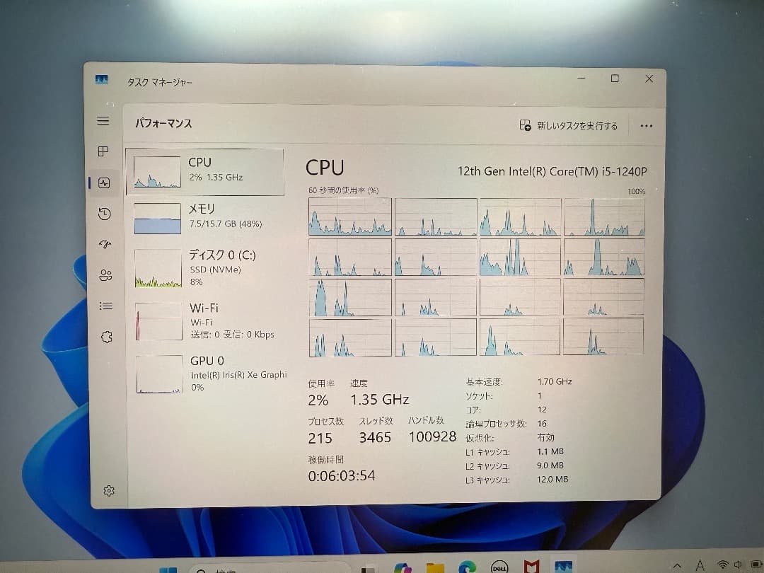 ☆美品☆ Dell Inspiron 13 Core i5 16GB/512GB