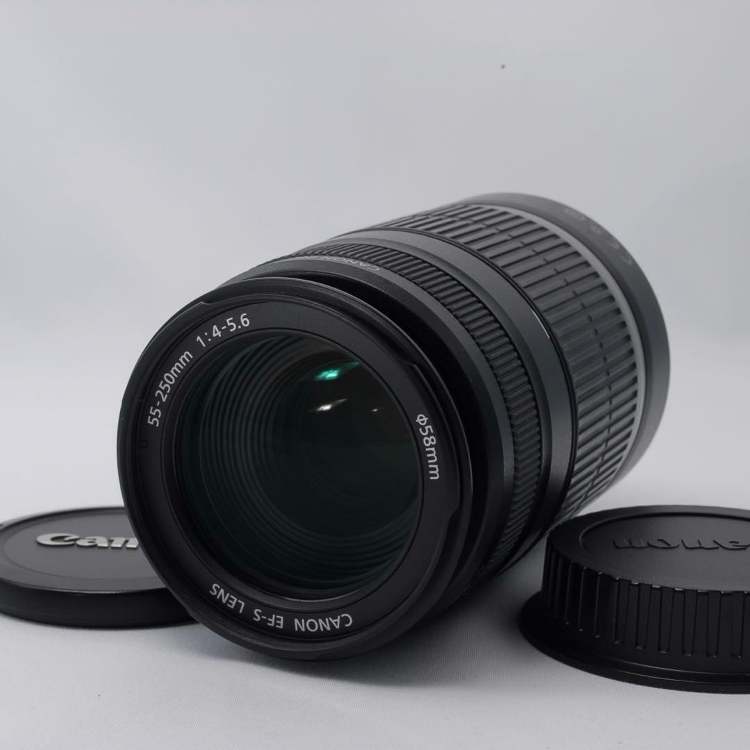 美品✨Canon EF-S 55-250mm IS 望遠レンズ
