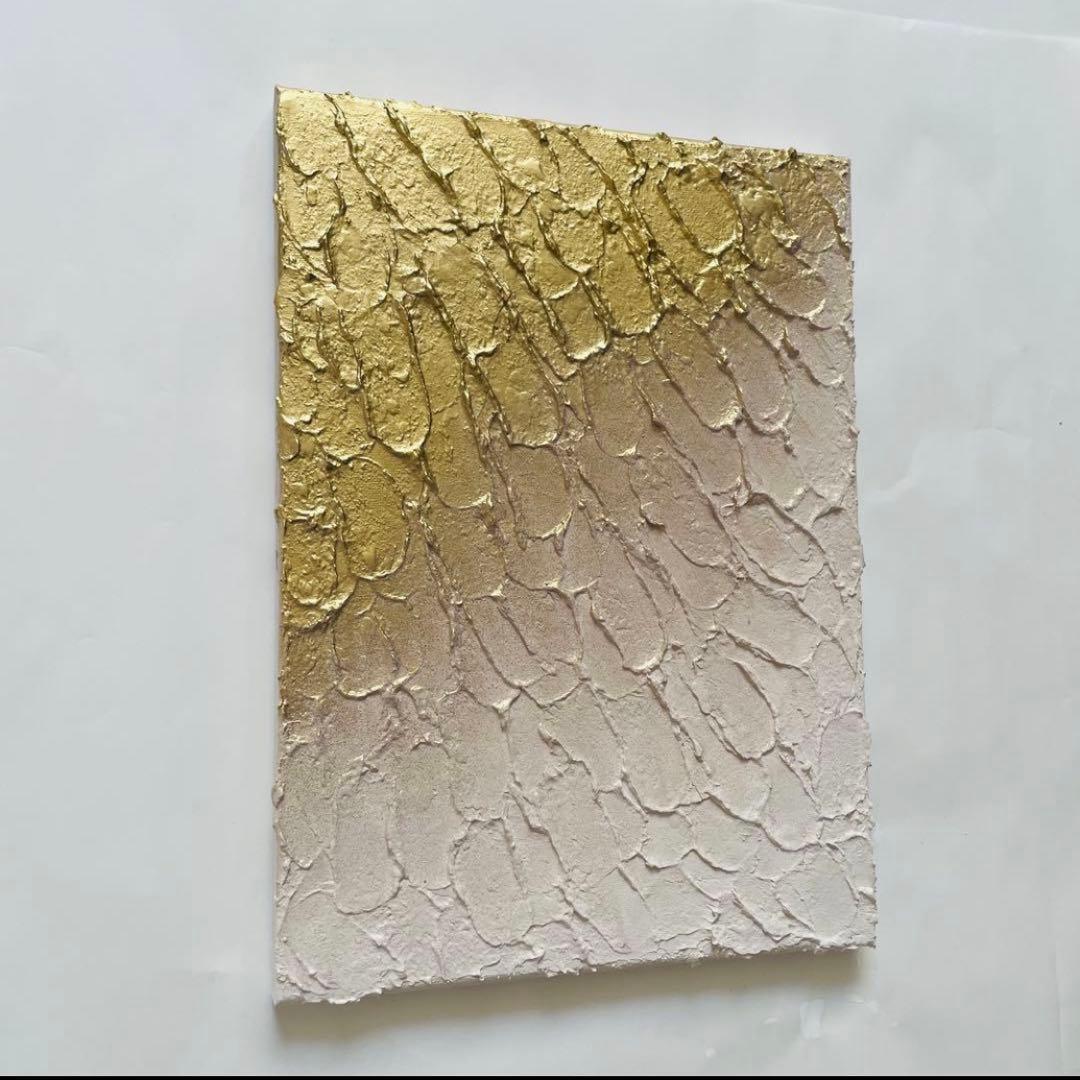 立体感ある抽象画 ｜絵画 テクスチャーアート　北欧　インテリア　モダン