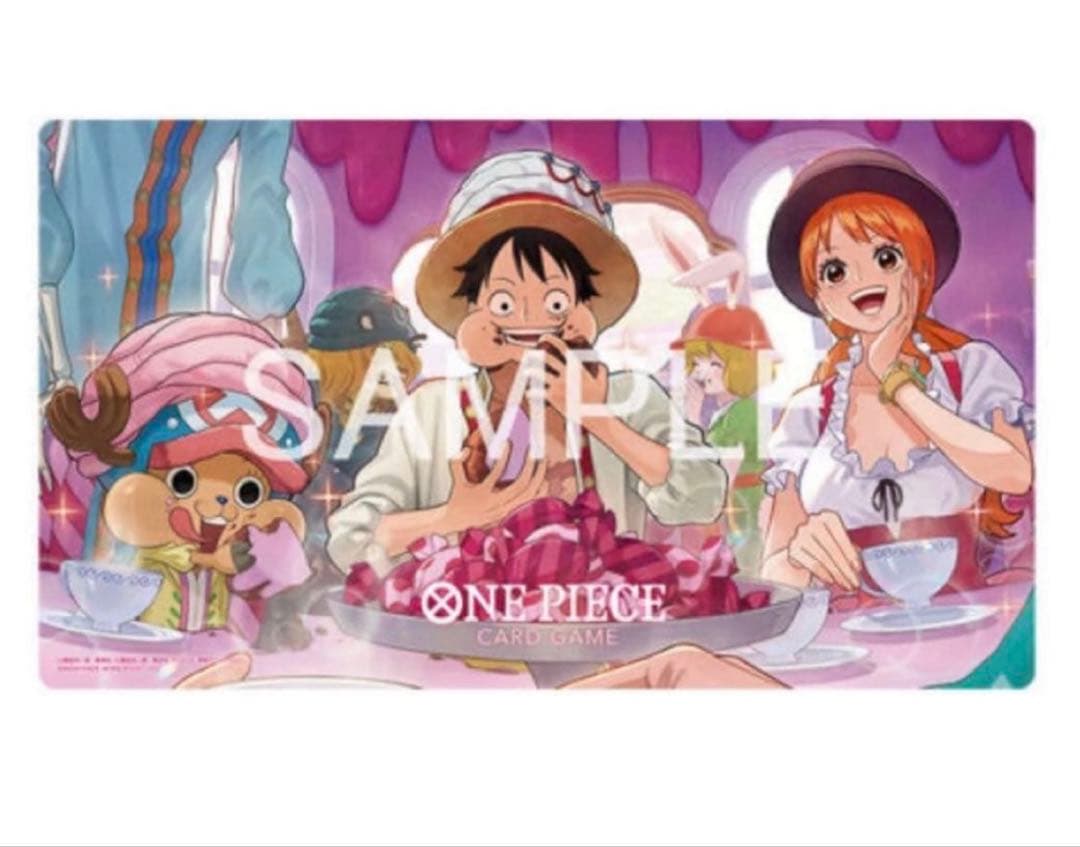 新品未開封ONE PIECEカードゲーム オフィシャルプレイマット＆カードセット