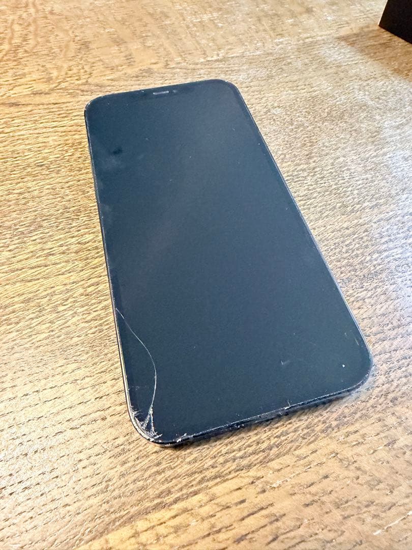 Apple iPhone 12 Pro Max SIMフリー付属品あり 画面ひび