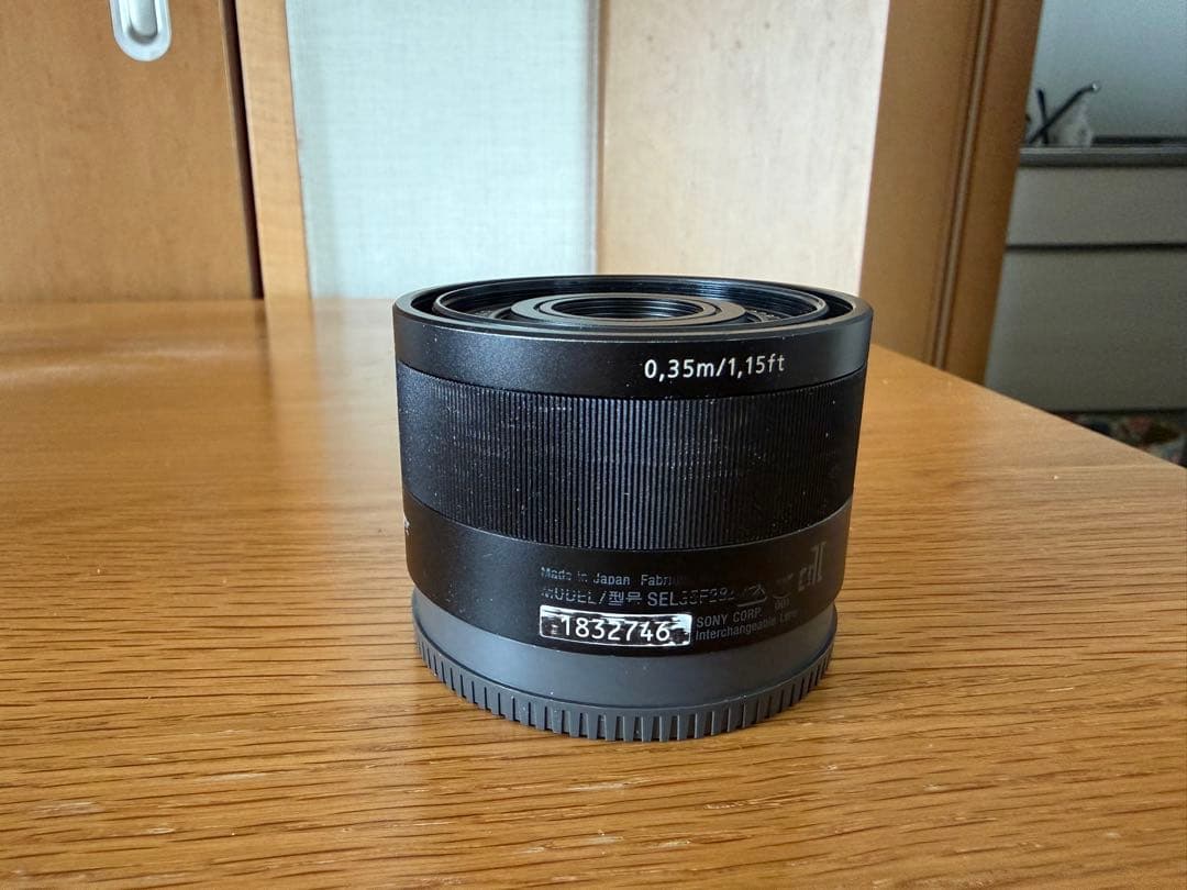 Sony FE 35mm F2.8 za SEL35F28Zレンズ