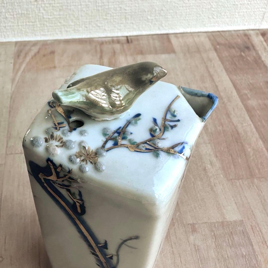 【専用です】鳴き徳利　玉穂　水滴　清水焼　ビンテージ
