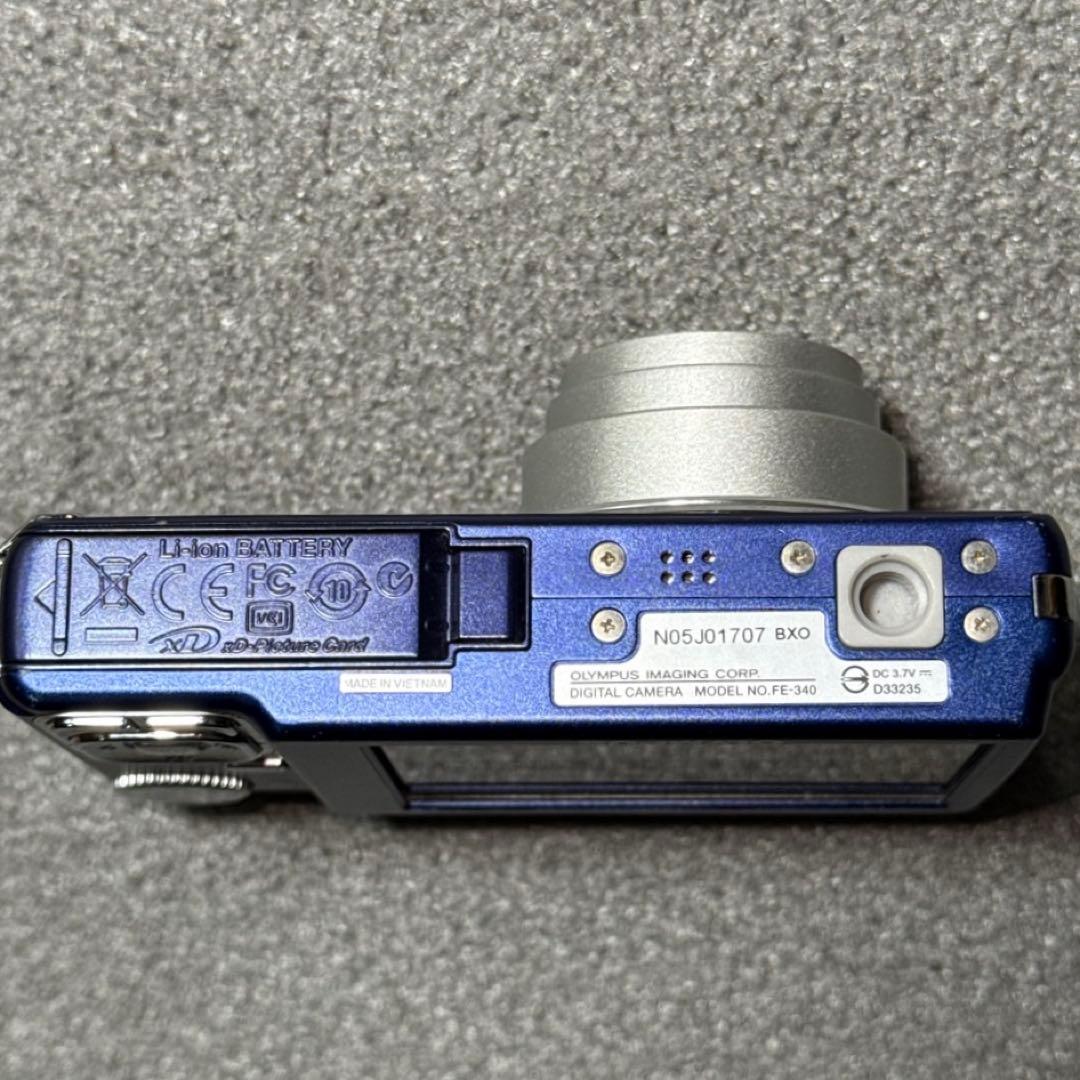 ☆動作OK OLYMPUS FE-340 新品バッテリー付き