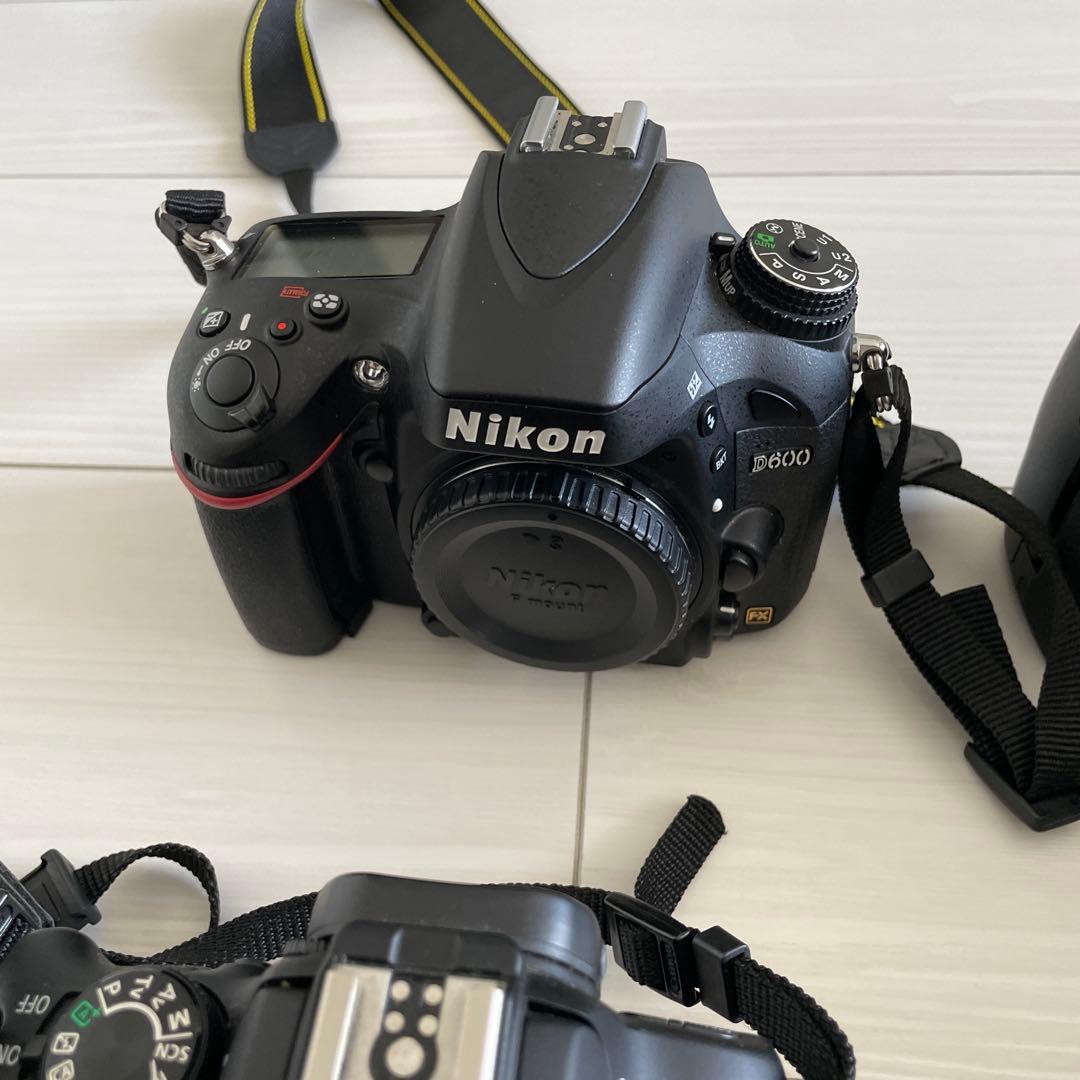Nikon canon カメラ レンズ　ストロボセット