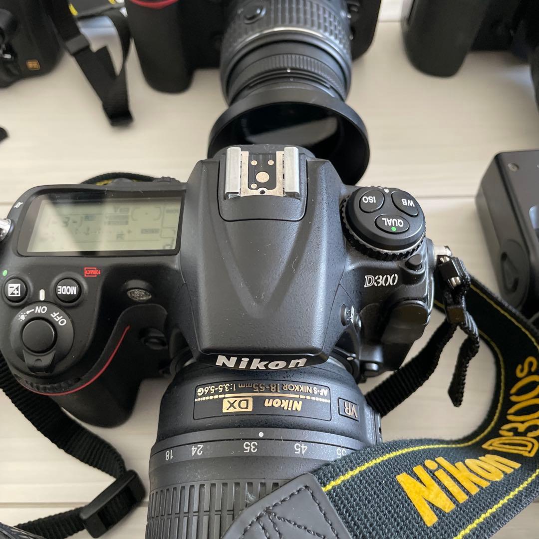 Nikon canon カメラ レンズ　ストロボセット