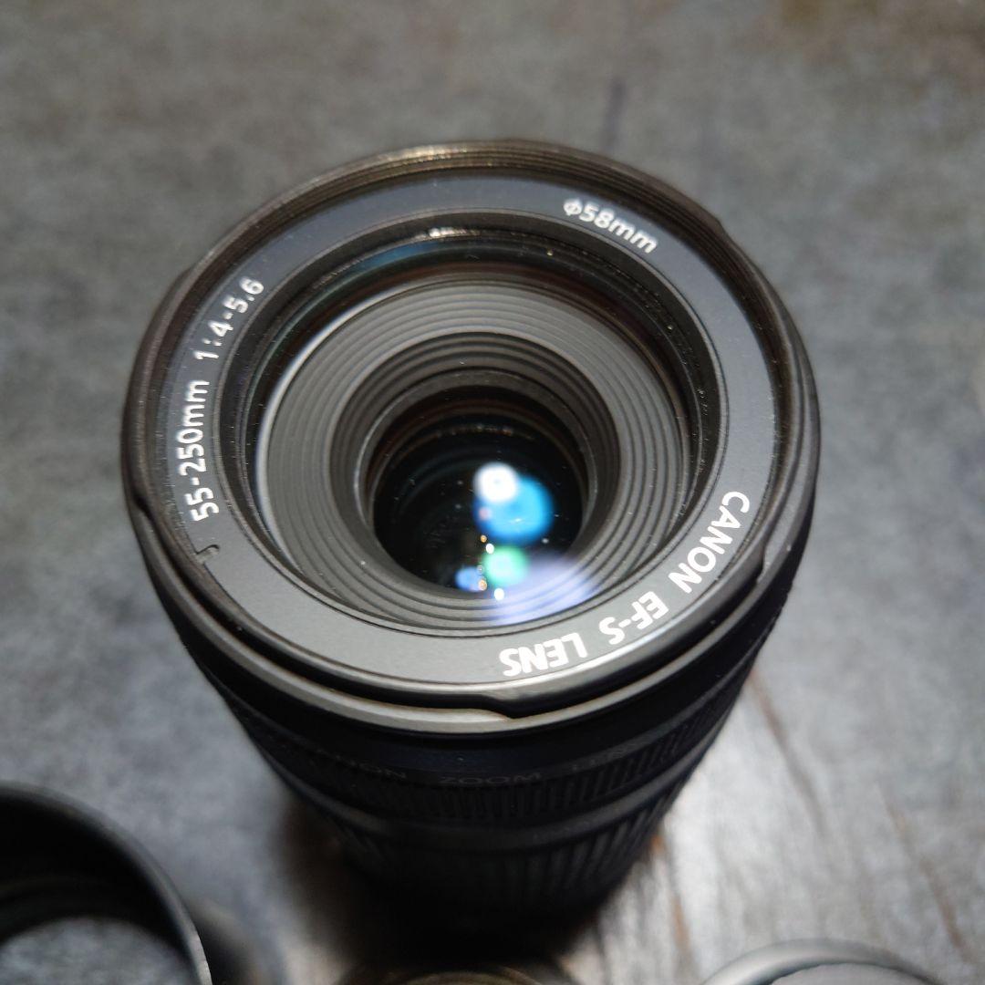 Canon EF-S 55-250mm f/4-5.6 IS レンズ