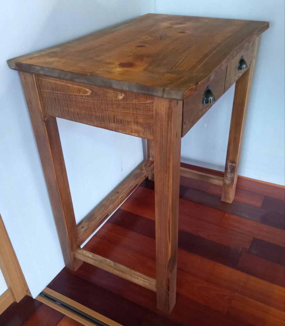 うーちゃ様ご注文品＊机（檜の一枚板）・ミニテーブル