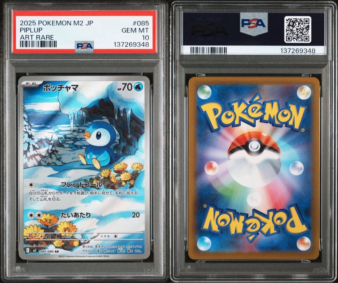 【PSA10】ポッチャマ AR インフェルノ ポケモンカード