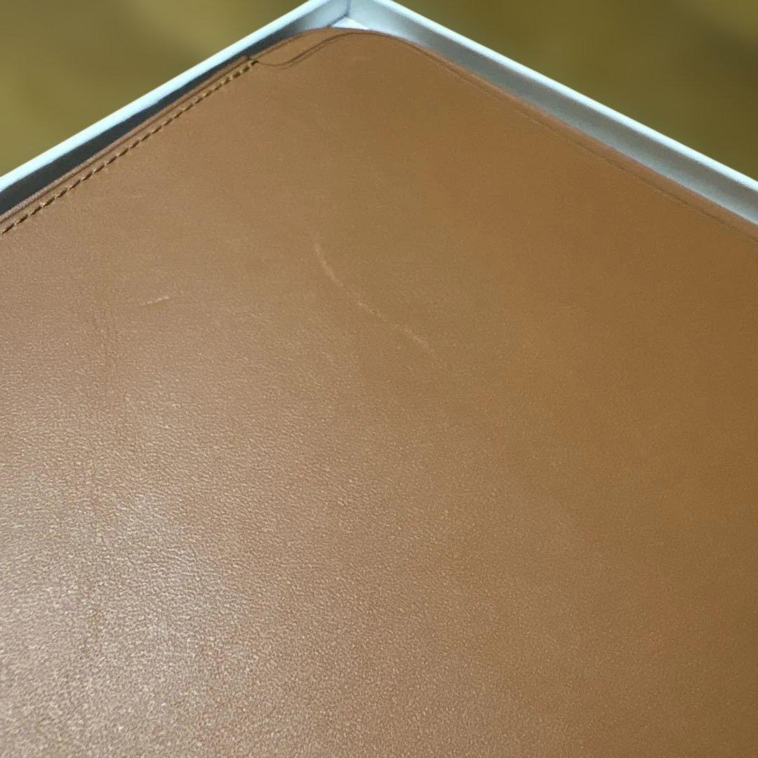 MacBook Leather Sleeve 12インチ ブラウン