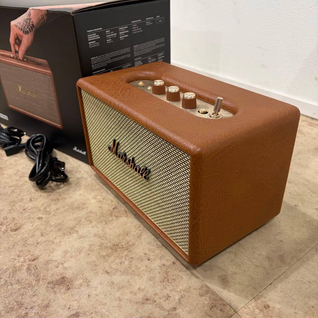 Marshall ACTON Ⅲワイヤレススピーカー ブラウン