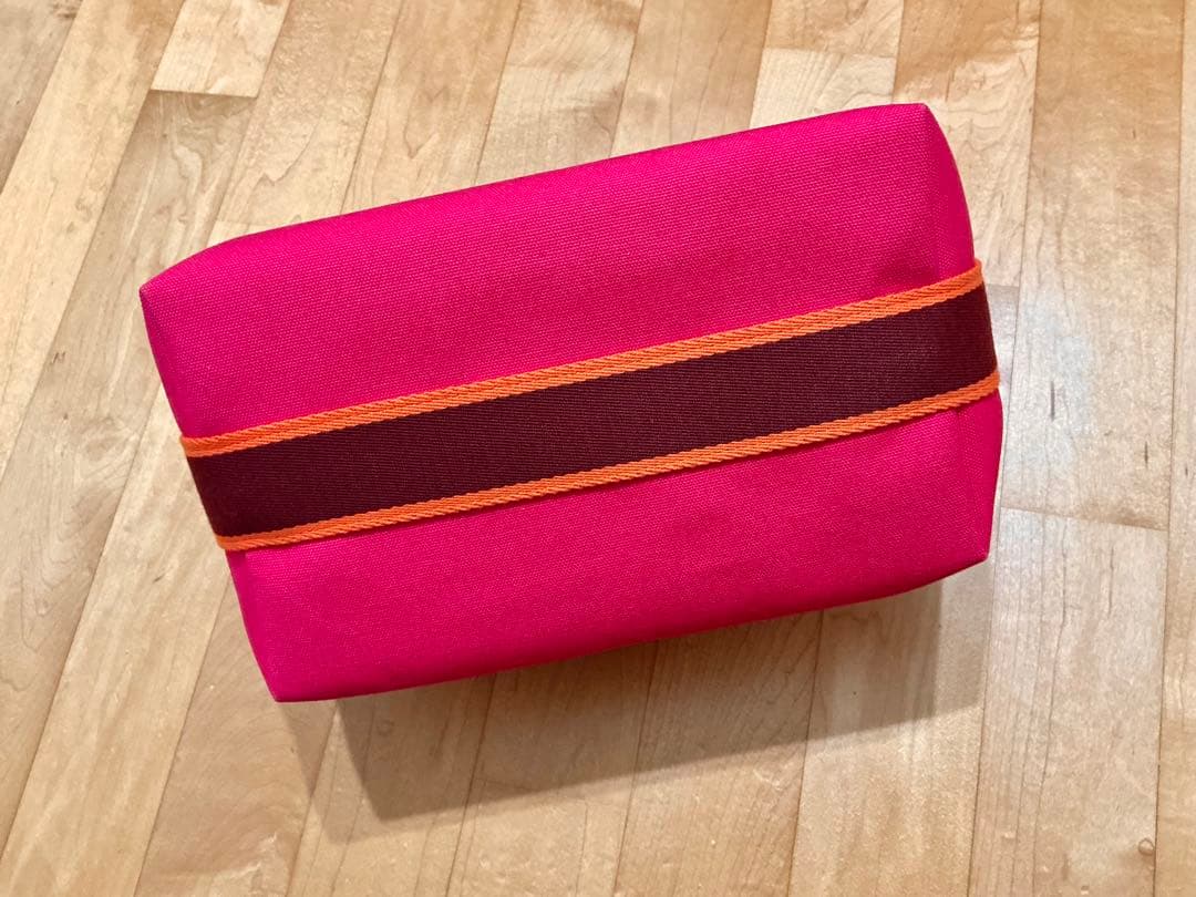 HERMES バッグ ブリッドアブラック ポーチ キャンバス