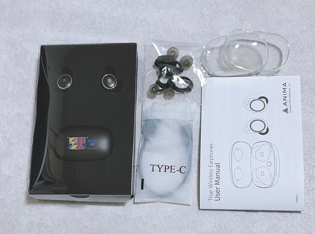 鬼滅の刃 冨岡義勇 ONKYO イヤホン 専用ケース付き
