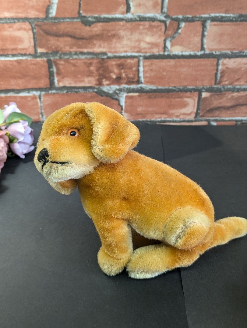 ヨーロッパ アンティーク 犬 ぬいぐるみ ドイツ製 ラブラドールレトリバー