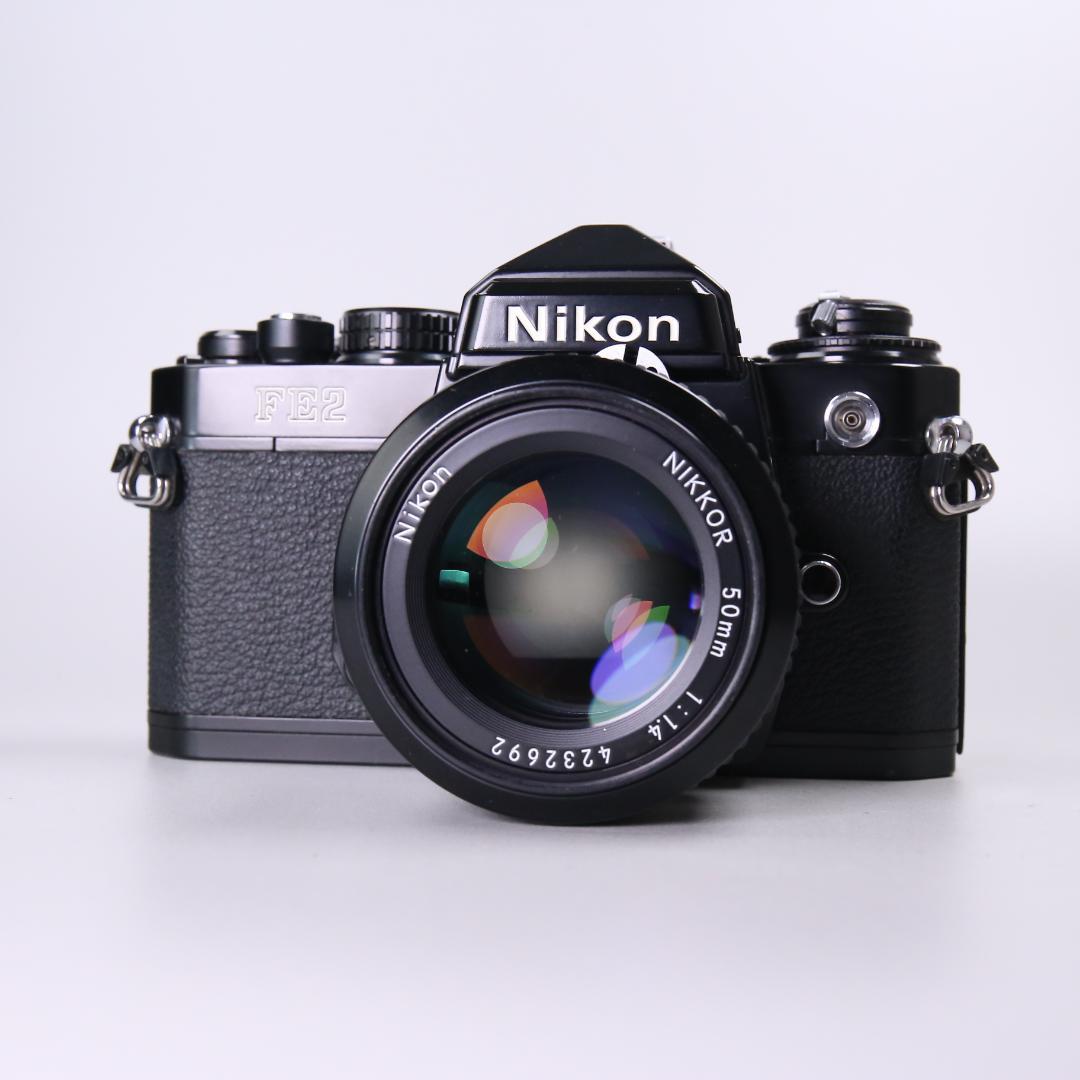 ☆完全動作＆美品☆Nikon FE2 Ai 50mm F1.4 ＃494