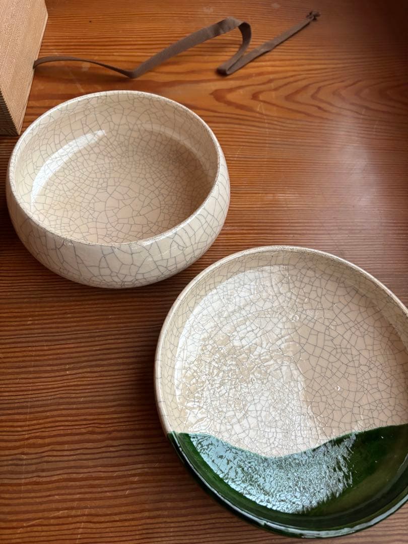 食籠　オリベヤンボ形　堀内宗完好　楽入作