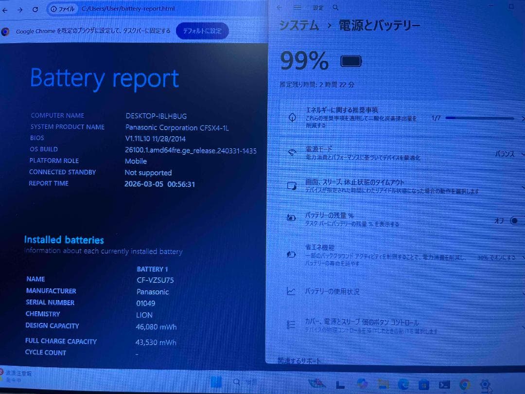 Win11 Office搭載 CF-SX4 メモリ8GB SSD128GB