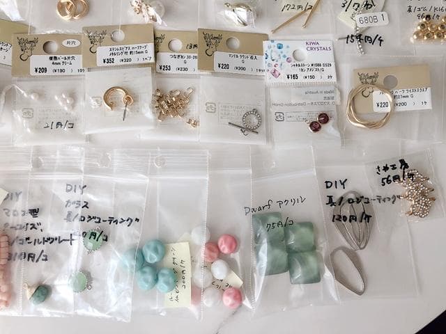 ハンドメイドアクセサリパーツ　まとめ売り
