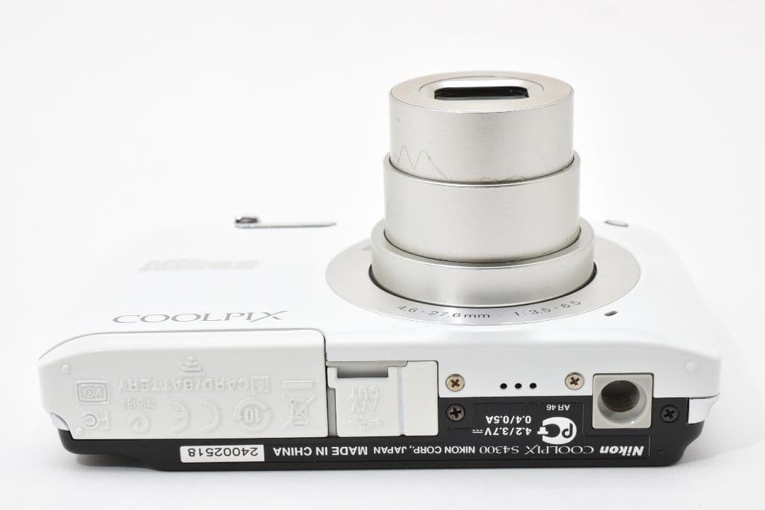 極美品Nikon Coolpix S4300コンパクトデジタルカメラ動作確認済