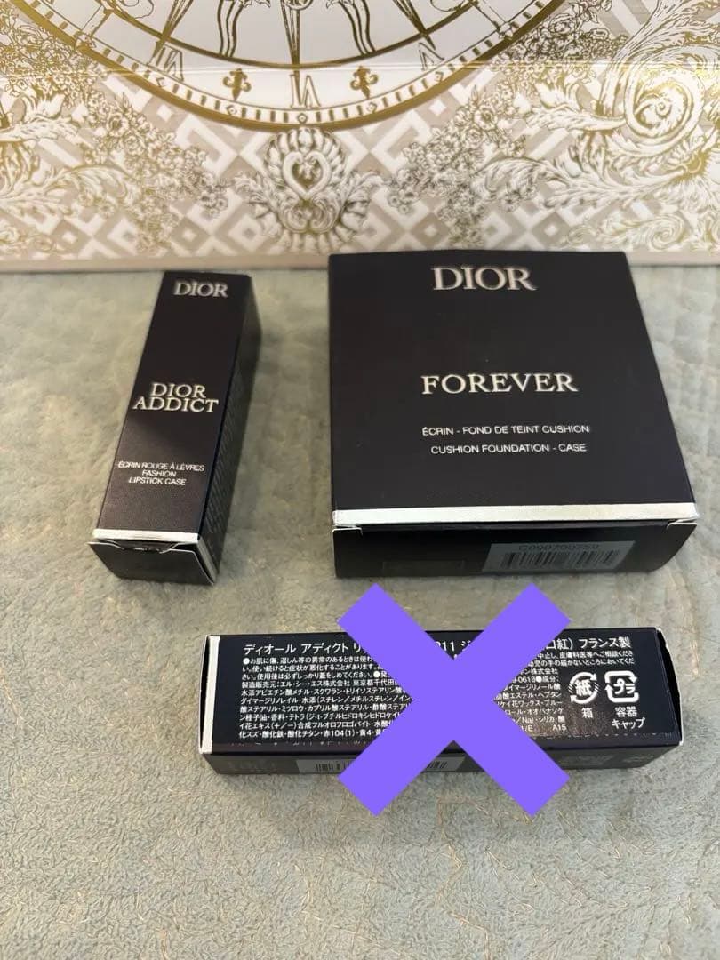 Dior ホリデー限定ケース＆限定リップスティックセット