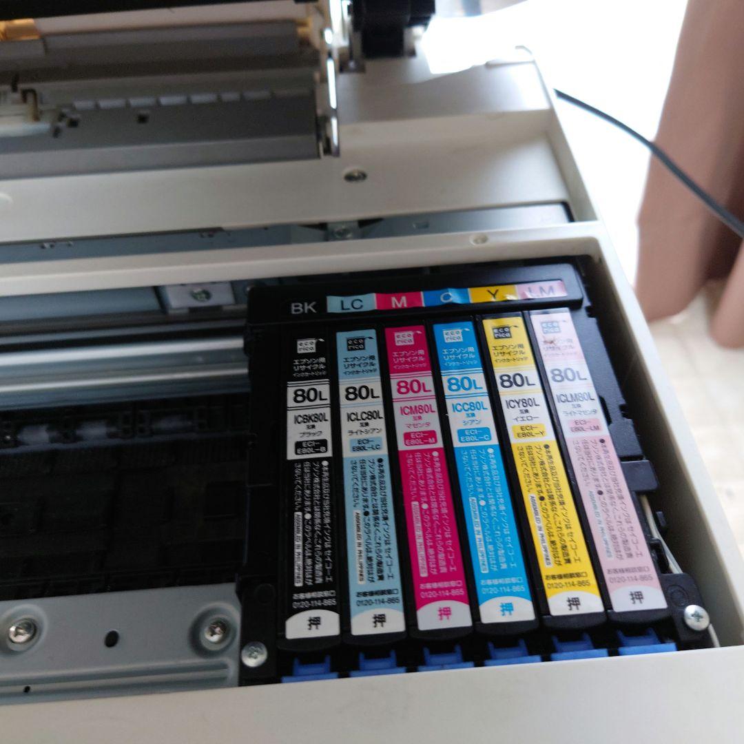 かなり難あり Epson EP-707A カラープリンター 本体
