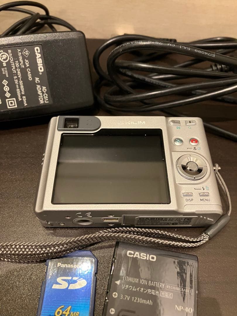 CASIO EXILIM EX-Z55 コンパクトデジタルカメラ デジカメ