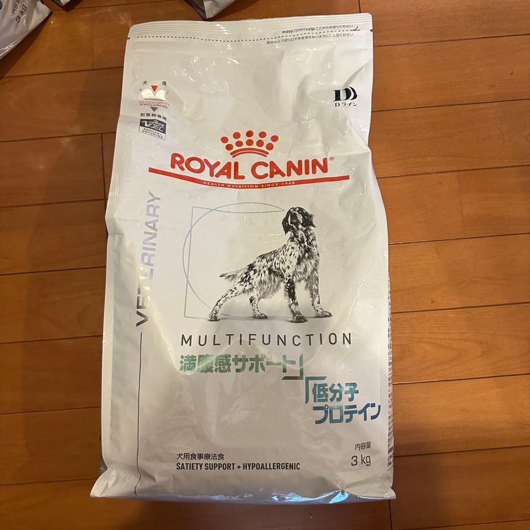  CANIN 満腹感サポート 低分子プロテイン 3kg×4袋