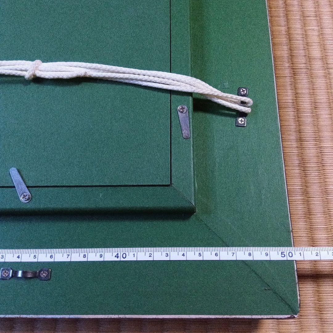 ★縁起物　美品彫金額　金銀鷺