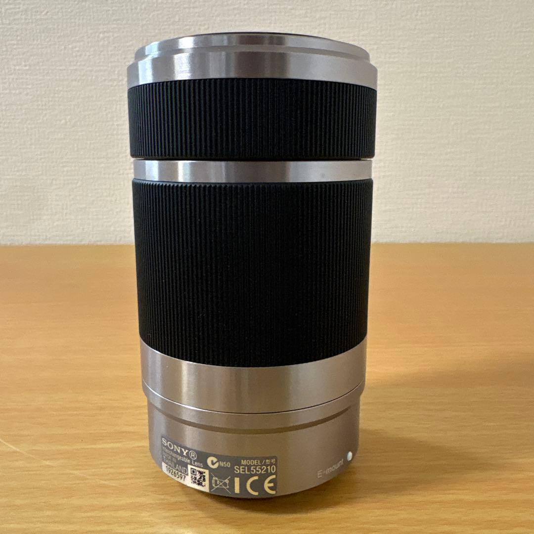SONY SEL55210 ズームレンズ カビ くもり ジャンク品