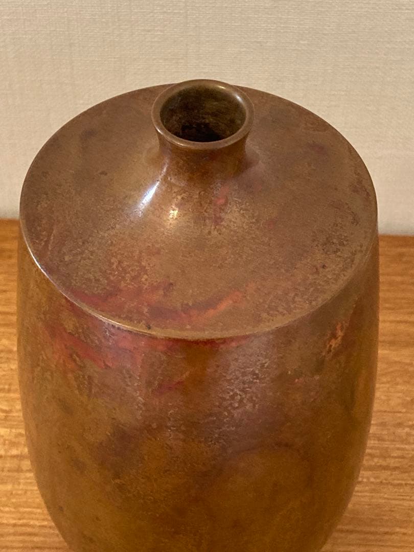 一輪挿し　共箱・栞付き　長谷川雅山　　【花あかり】花瓶　花器
