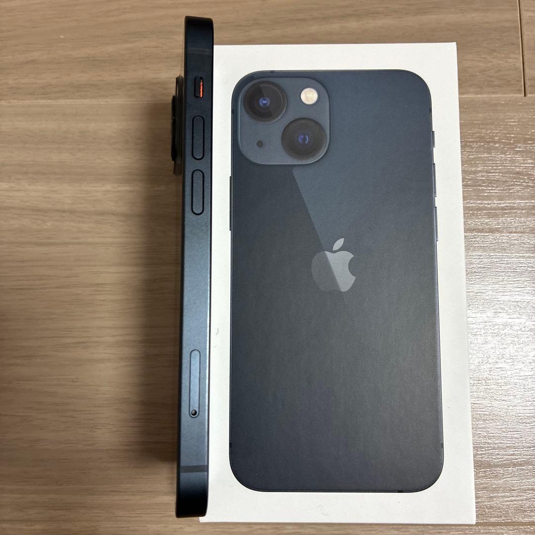 Apple iPhone 13mini本体 ミッドナイト ケース付き