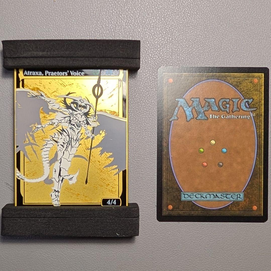 【未使用】MTG　Pinfinity　法務官の声、アトラクサ　提示用　金属製