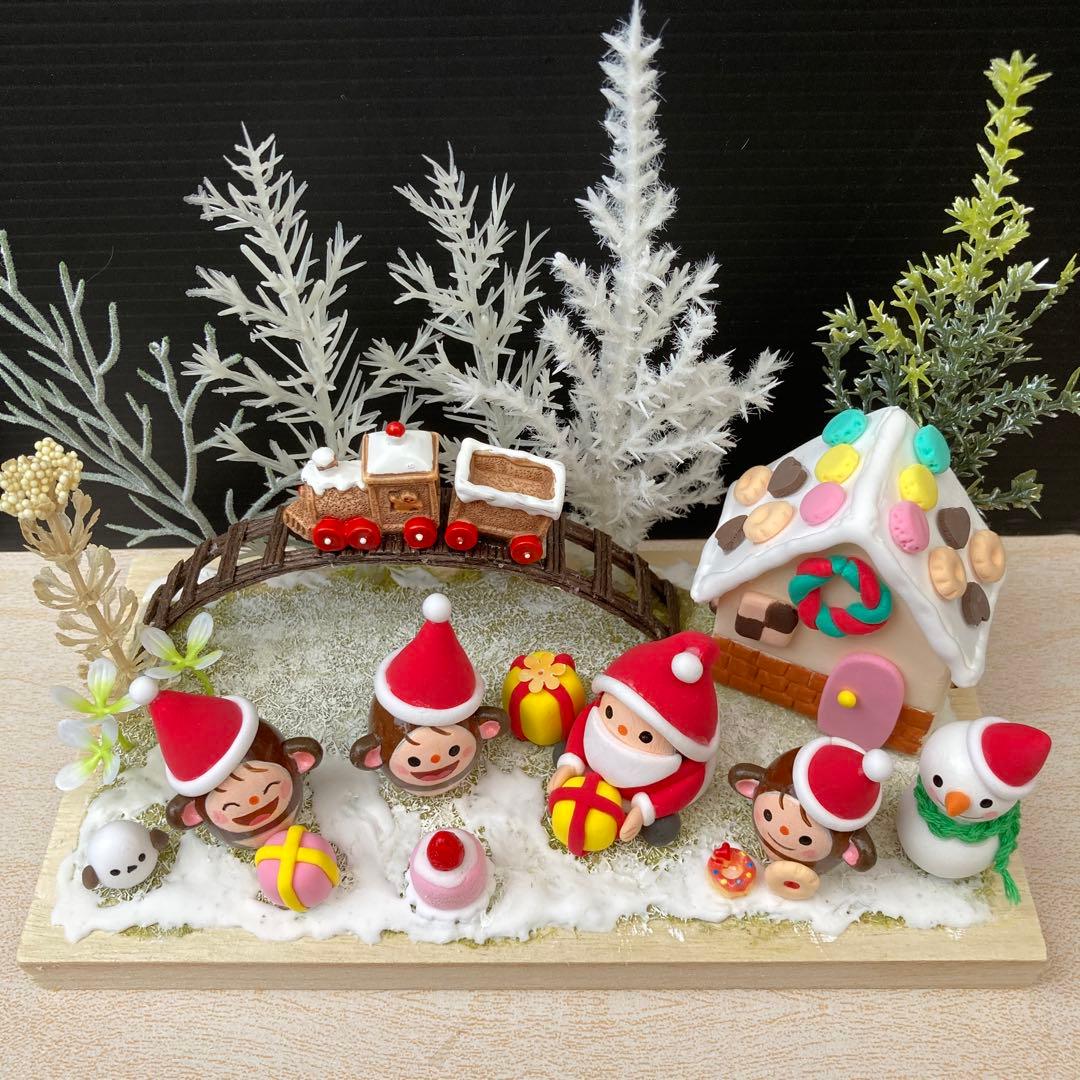 どんぐりアート　クリスマス