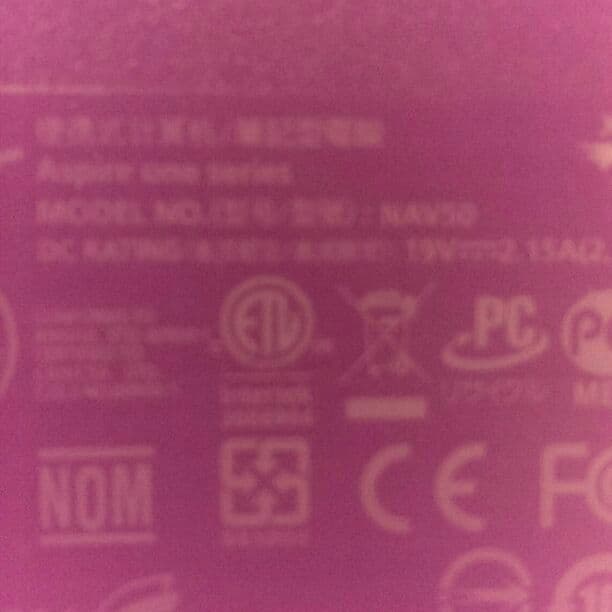 その他ノートPC本体 Acer