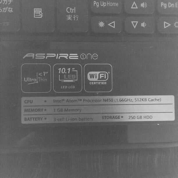 その他ノートPC本体 Acer