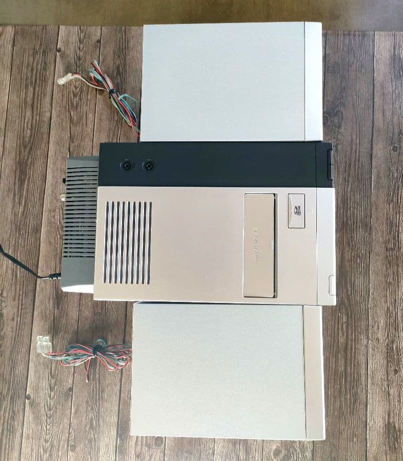 美品　Panasonic ラジカセ　SC-PM770SD-S　リモコン付