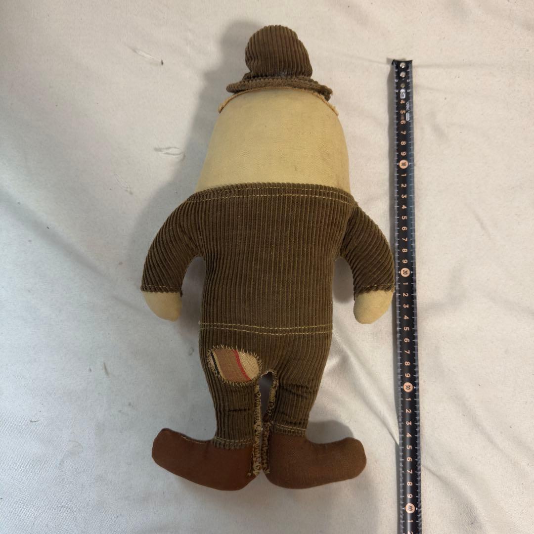 ビンテージドール ヨーロッパコーデュロイ ぬいぐるみ アンティーク