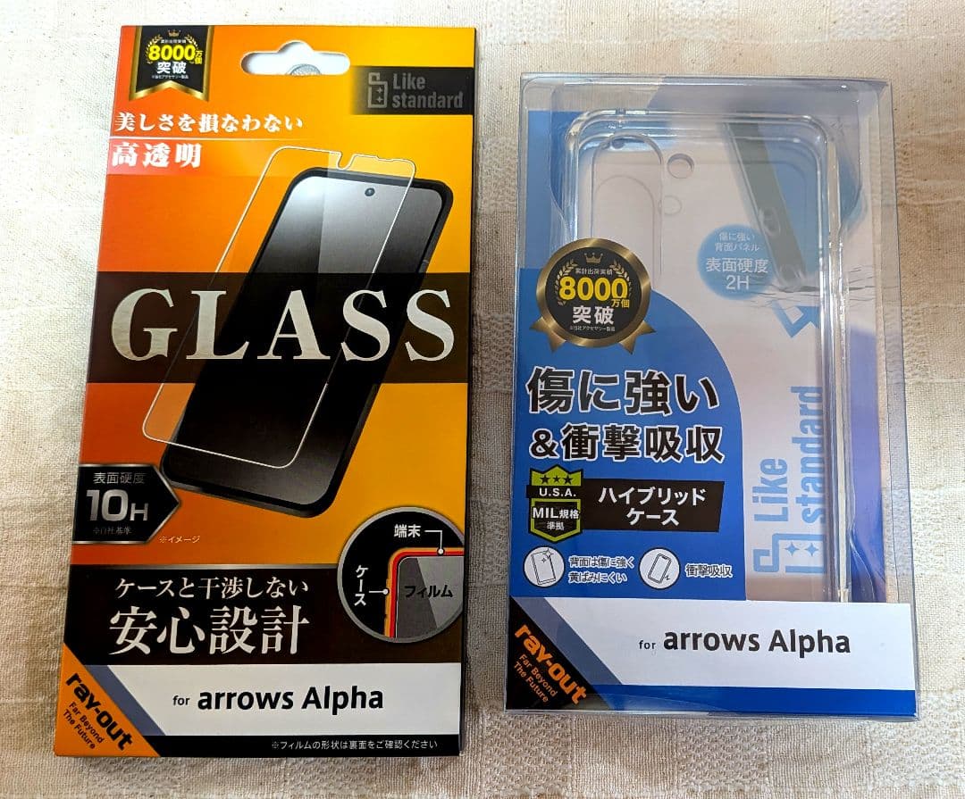 FCNT arrows Alpha M08 ブラック