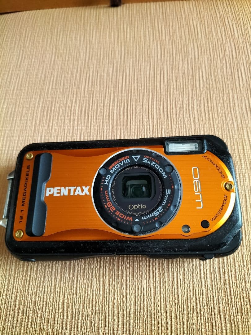 PENTAX Optio W90 動作確認済 バッテリー付き