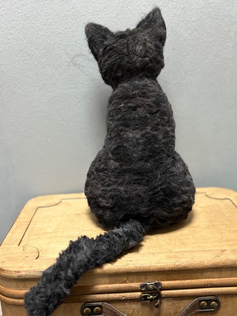 羊毛フェルト 黒猫【ハンドメイド