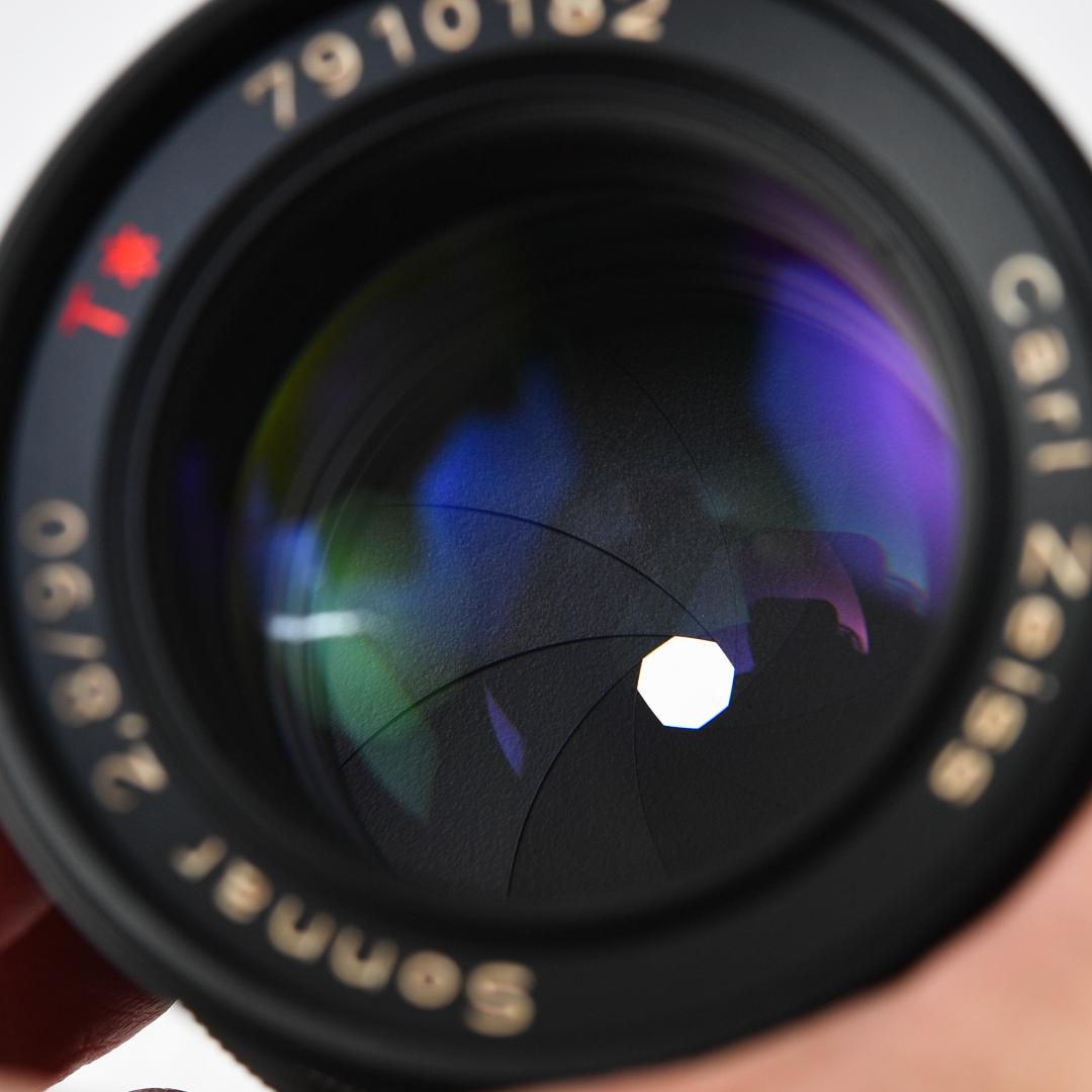 コンタックス CONTAX Sonnar T* 90mm F2.8 ブラック