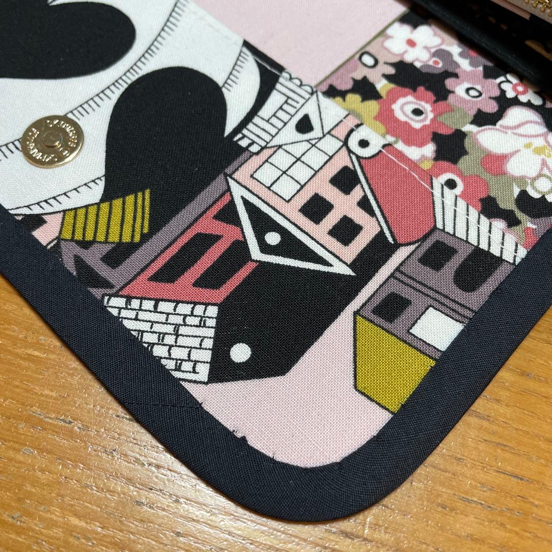 長財布　やりくり財布　ハンドメイド　アレキサンダーヘンリー