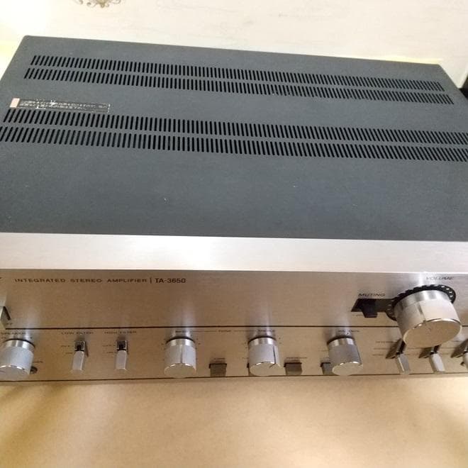 SONY TA-3650 (2) プリ・メインアンプ　動作確認品　中古品