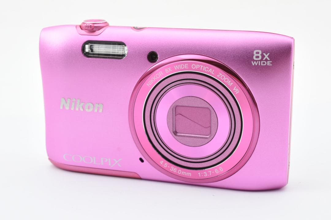 【美品】Nikon COOLPIX S3600 ピンク 箱付き