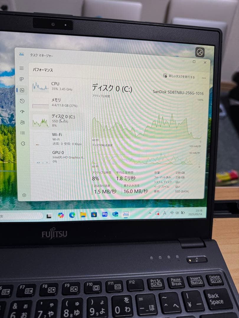 Windowsノート本体 lifebook 938U