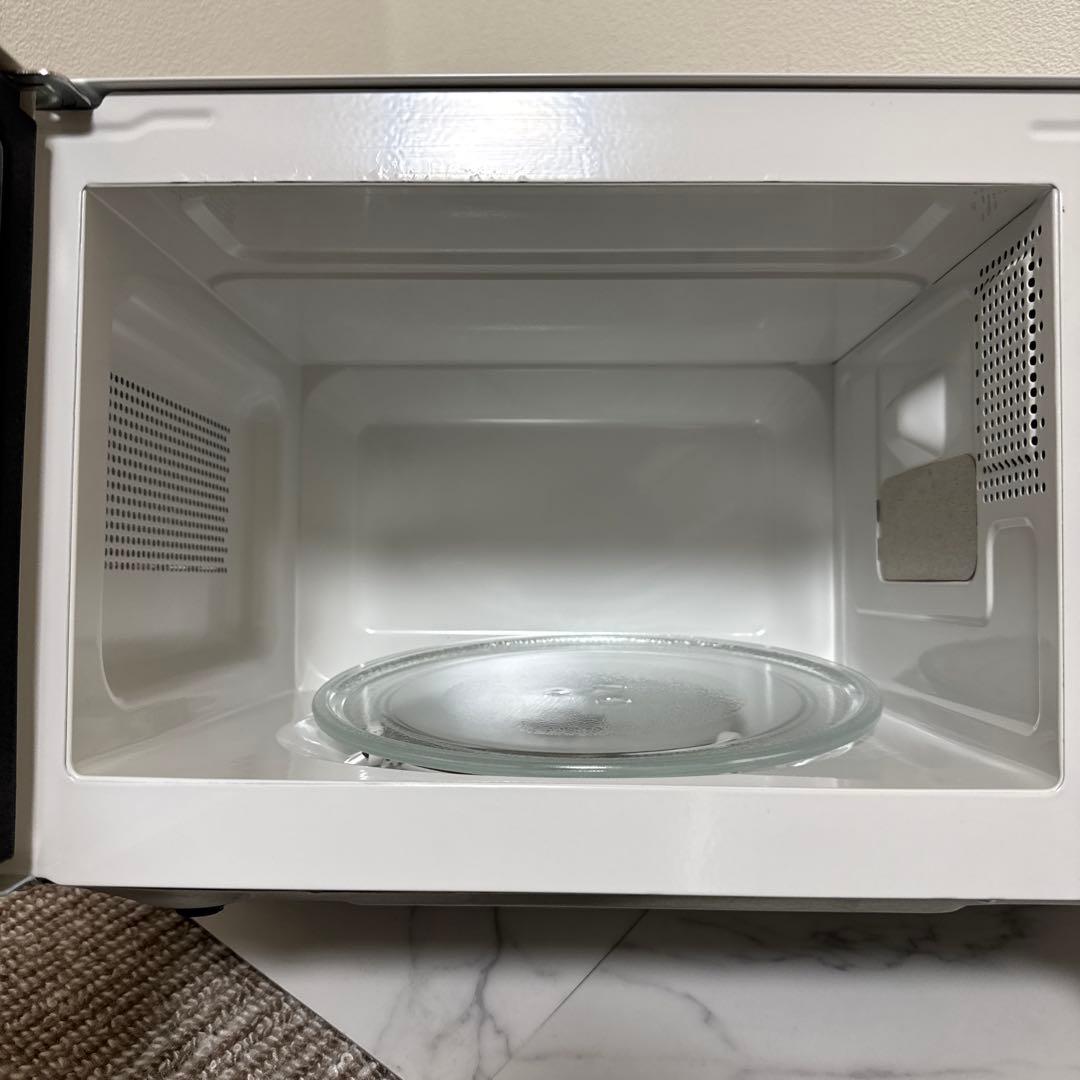 美品 アイリスオーヤマ 2021年製 単機能 電子レンジ 17L 50Hz