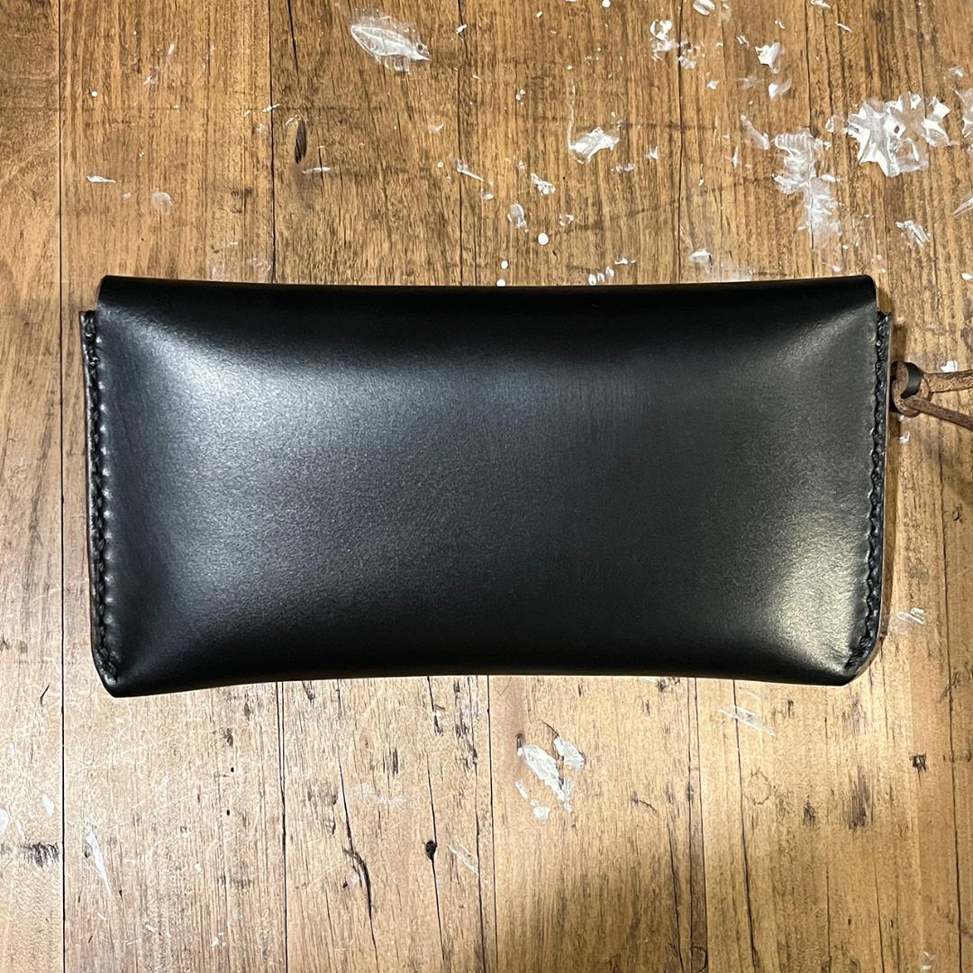 クロムエクセル長財布 クロムエクセル 長財布 茶芯 ホーウィン Lot#370