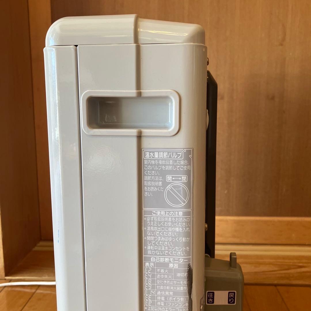 ①コロナ　温水ルームヒーター CRH-400CS CORONA リモコン付 暖房